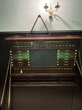Antique snooker scoreboard - antique,