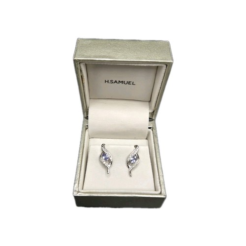 9ct white gold and - white, diamond