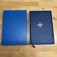 Boxed Masonic Holy Bible