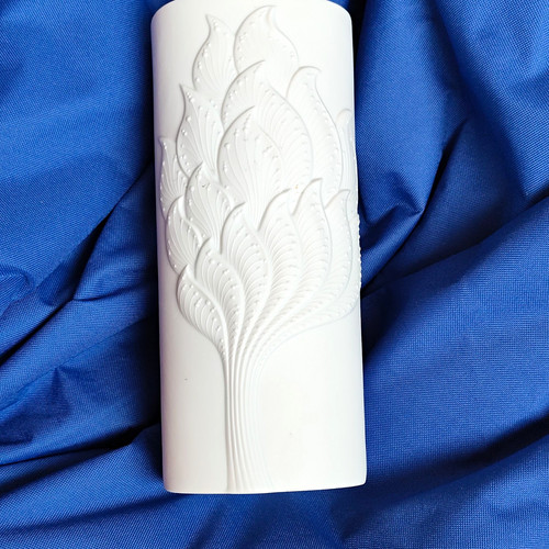 Kaiser porcelain vase white - kaiser,