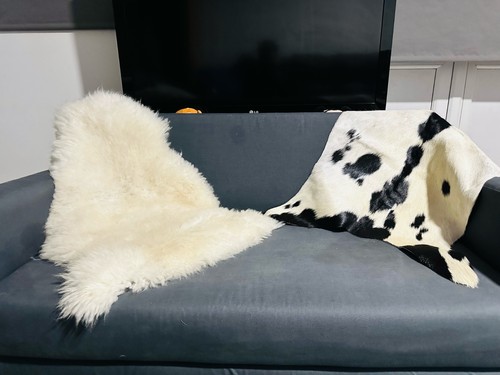 Luxury genuine sheepskin rug - genuine,