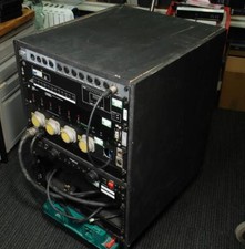 19" Rack - Showtec DB-I-8/3 DMX Splitter QTX RP12 Relay ANYtronics D610 Neo Neon