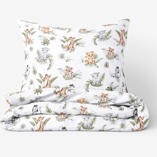 Jungle animals cot bedding - jungle,