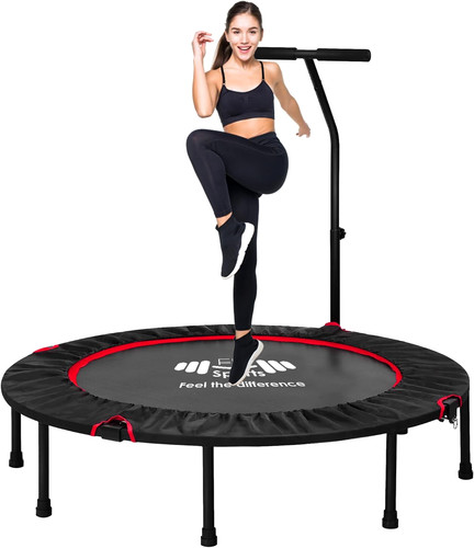Mini trampoline with handle - trampoline,