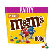 M&M's - Peanut Party Pouch 800g - BEST BEFORE: 26/10/25