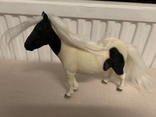 1/6 Resin Model Horse Mr Z Shetland . Black/white.