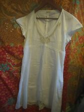 noa noa Cotton And Silk V-neck Dress Sz XL