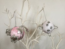 GORGEOUS JOHN LEWIS RETRO FUTURISTIC VERY UNUSUAL CHRISTMAS TREE DECORATIONS 