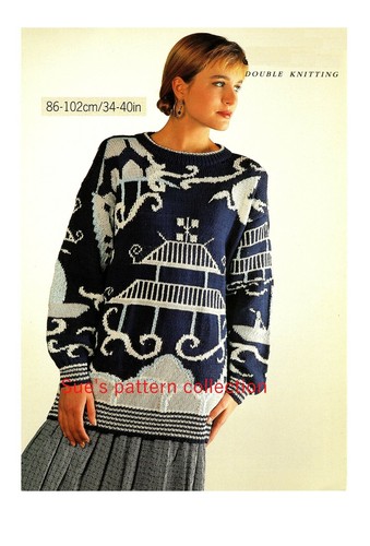 Lady sweater knitting - sweater,