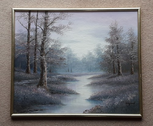Original oil painting - painting, signed