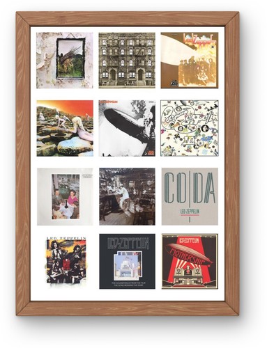Led zeppelin iconic albums - zeppelin,
