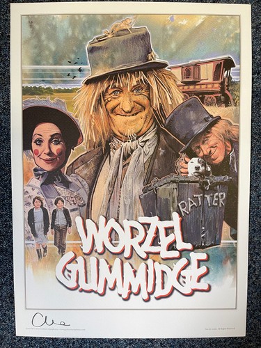 Worzel gummidge art print - art,