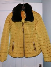 Bnwot Joules Gosfield Mustard Jacket Size 16
