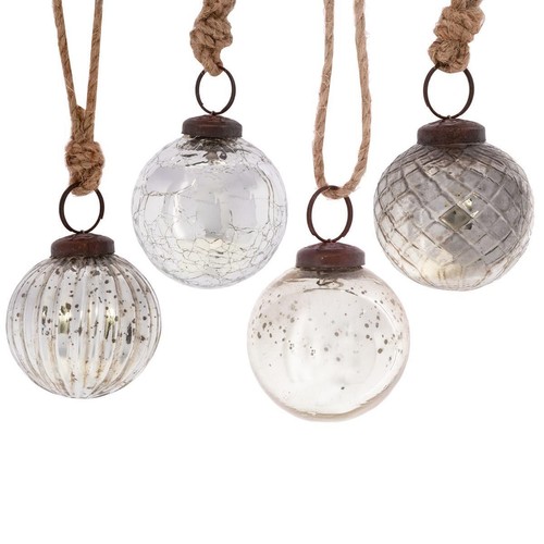 Vintage glass baubles - vintage,