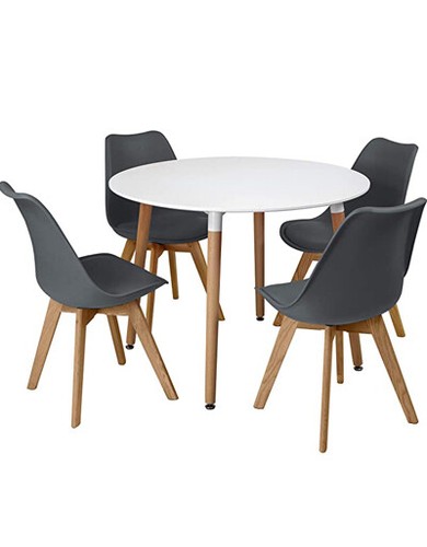 Round dining table set - dining, and