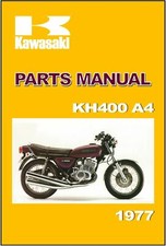 KAWASAKI Parts Manual KH400 A4