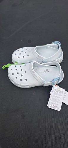 Crocs classic clogs white blue - classic, white/blue