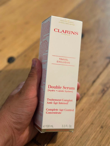 Clarins double serum - double, hydric
