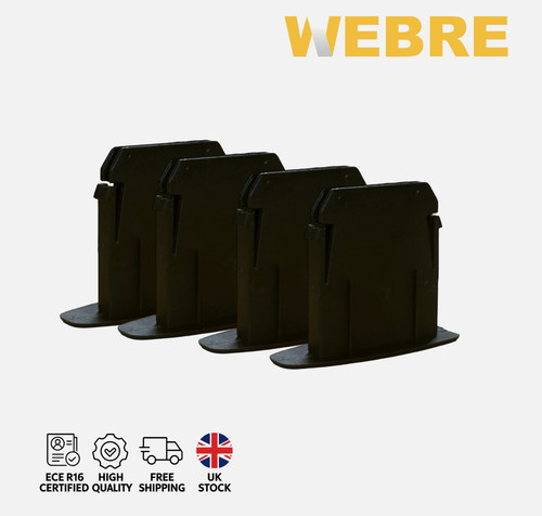 Seat belt escutcheon - 4x,
