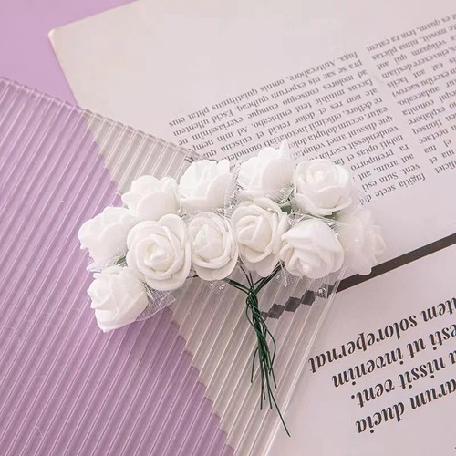 Artificial foam rose flowers - artificial,