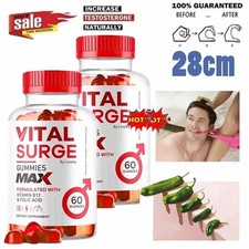 2x Vital Surge Max-Male Gummies Men's Vital Surge Testo Gummies in stock/ UK