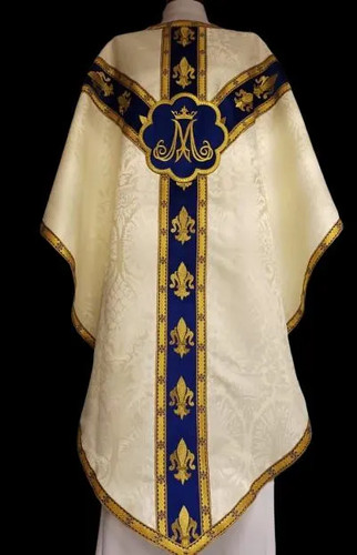 Marian chasuble gothic - marian,