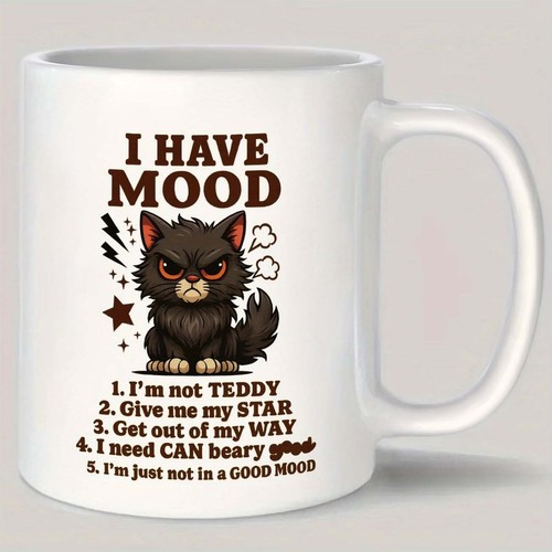 Funny cat coffee mug have - mug, i