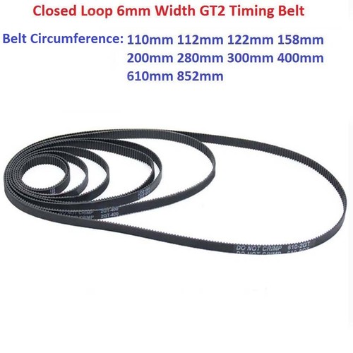 Gt2 timing belt 6mm width - gt2,