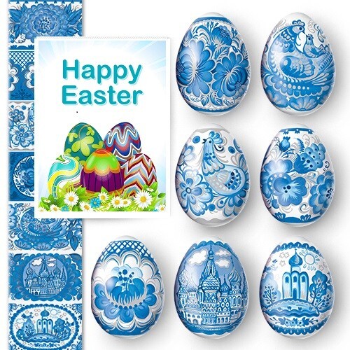 Easter egg decoration - 7,