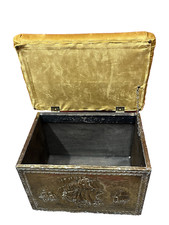 Antique 1930s Wood and Brass