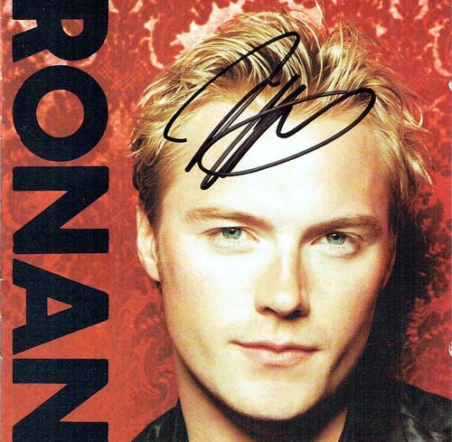 Ronan keating signed - signed, cd