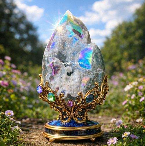 Natural rainbow angel - rainbow, aura