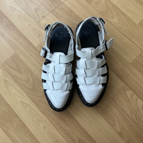 Martens oriana white patent - martens,