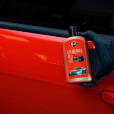 Red K2 Color Max Car Paint Polish Colour Restorer Cover Scratches Enhance Lustre