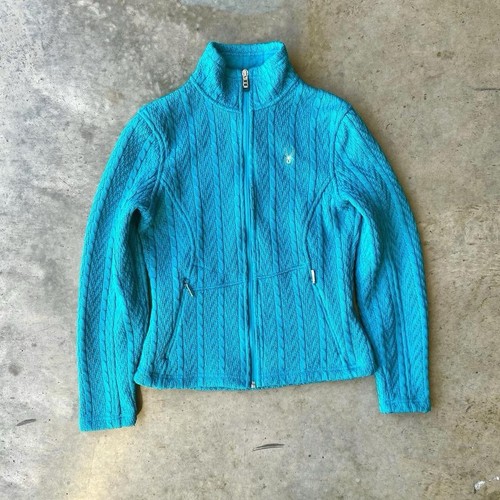 Spyder teal women zip - teal, women’s