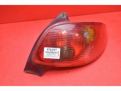 Peugeot 206 2007 rear - 206, tail
