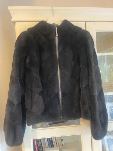 Peal mink fur coat - fur,