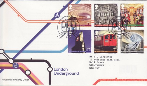Stamps first day cover - gb,
