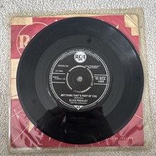 ELVIS PRESLEY - GOOD LUCK CHARM /  ANYTHING THAT'S PART OF YOU