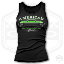 Women's 1969 Ford Mustang Shelby GT500 American Muscle Car Tank-Top