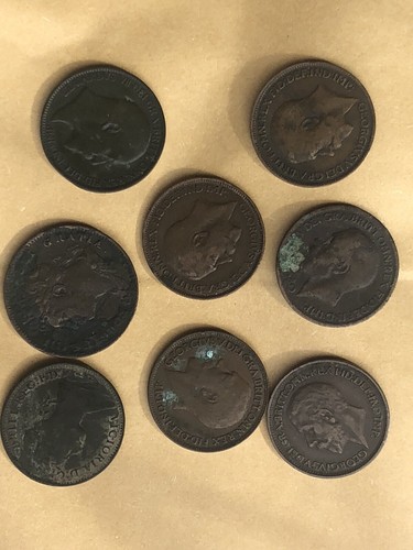 Great britain farthing job lot - great,