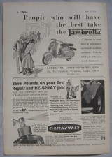 1953 Original advert for