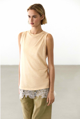 Massimo dutti linen - massimo, top