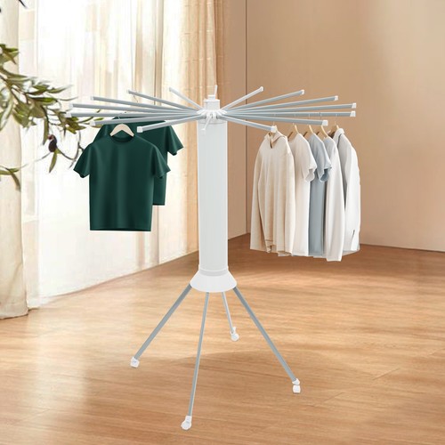 Folding clothes airer movable - airer,