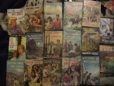 17 Malcolm Saville Books  hb /dwi i paperback  oridiginal and ex libary(reduced)