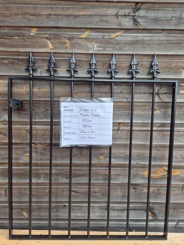 Spear top wrought iron style - wrought,