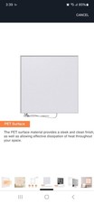 SunHeat 350W Infrared Heating Panel -  Electric Wall/Ceiling Heater