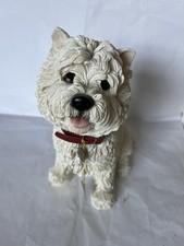 Leonardo Collection West Highland Terrier with Red Collar and Tags 2001