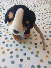Cute 6" Bernese Mountain Dog with Lead - Keel Toys Ltd - Excellent Condition