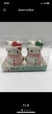 Hello Kitty Snowman Salt And